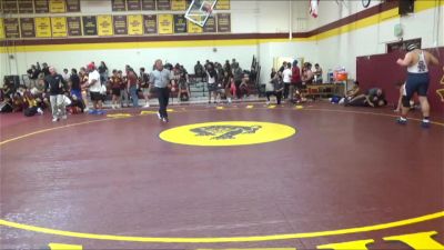 285 lbs Semifinal - Asher Nischke, Santa Rosa Junior College vs Jacob Maldonado, Delta College