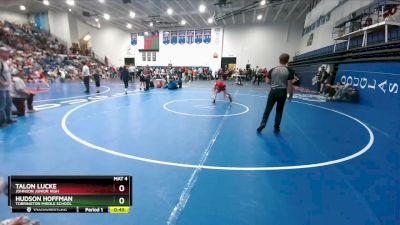 95 lbs Cons. Round 1 - Talon Lucke, Johnson Junior High vs Hudson Hoffman, Torrington Middle School