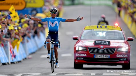Quintana Wins In Valloire, Alaphilippe Survives First Alpine Test