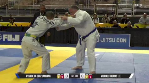 Michael Thomas Lee vs Ryan De La Cruz Lansang 2025 Pan Jiu Jitsu IBJJF Championship