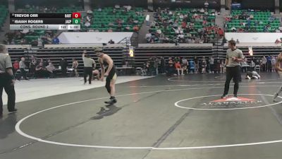 6A 126 lbs Cons. Round 2 - Isaiah Rogers, Jasper vs Trevor Orr, Hartselle