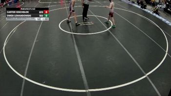 126 lbs Semis & 1st Wrestleback (8 Team) - Carter Kincheloe, Gothenburg vs Owen Lewandowski, Tri County