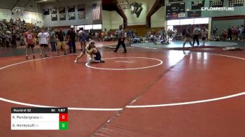 113 lbs Round Of 32 - Katerina Pendergrass, Nc vs Stephen Honeycutt, Va