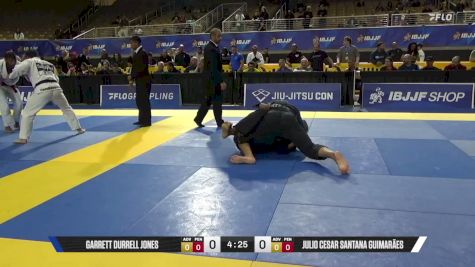 Julio Cesar Santana Guimarães vs Garrett Durrell Jones 2026 Pan Jiu Jitsu IBJJF Championship