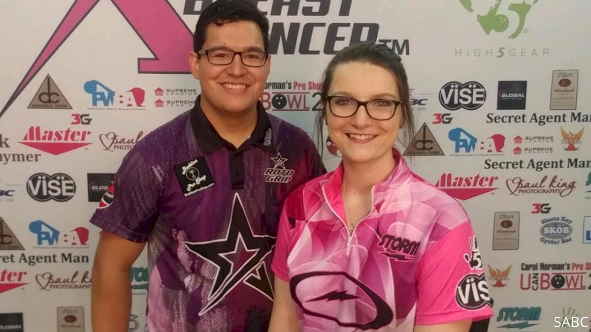 Prather, Brummett Lead Mixed Doubles Halfway Through Qualifying