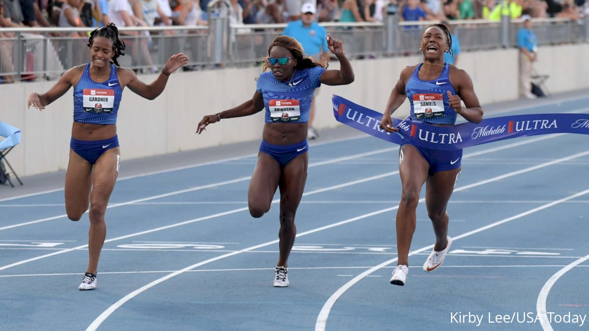 Unlikely Trio Makes Women's 100m Team