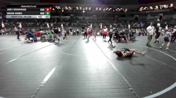 49 lbs Semifinal - Joey Stoupakis, Cordoba Trained vs Deion Jones, American MMAW