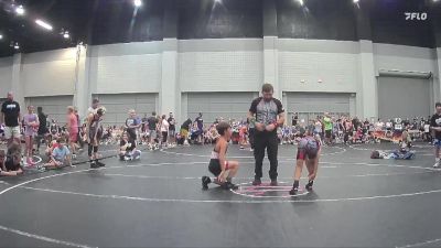 72 lbs Round 4 (8 Team) - Isaias Galindo, Backyard Brawlers Gold vs Drake Melton, Backyard Brawlers Red