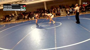 157 lbs Champ. Round 2 - Jaden Vetter, Barton vs Jonas Petrie, Rochester Community & Tech. College