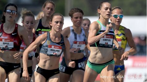 Shelby Houlihan Repeats As Champion In Sprint-Finish 1500m Final