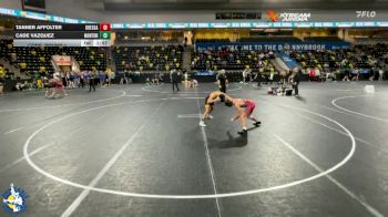 132 lbs Cons. Round 1 - Cade Vazquez, Lombard (Montini) vs Tanner Affolter, Odessa