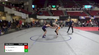 109 lbs Cons. Round 3 - Thatcher Turnquist, Darkhorse Wrestling Club vs Mason Austin, Laurel Matburners