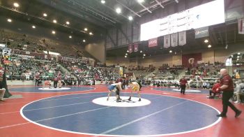 5A 144 lbs 1st Place Match - Mason Shimmel, Mountain Home vs Caddo Gilmore, Lake Hamilton