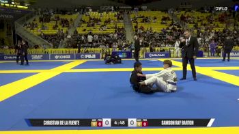 Samson Ray Barton vs Christian De La Fuente 2025 World Jiu-Jitsu IBJJF Championship