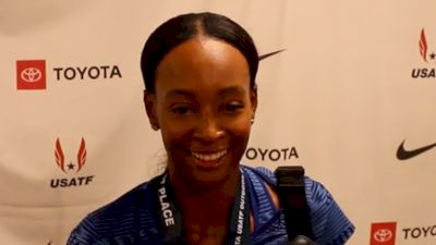 Dalilah Muhammad Breaks 400mH World Record, Says It's Up There With Olympic Gold