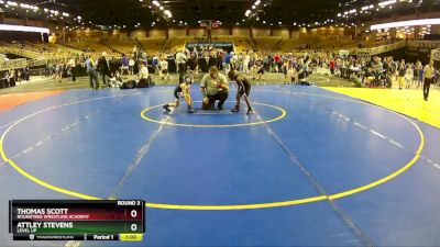 43/45 Round 3 - Attley Stevens, Level Up vs Thomas Scott, Roundtree Wrestling Academy