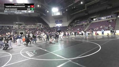 59 lbs Cons. Quarters - Hunter Rauschenberger, Ridge Wrestling Club vs Jesus Vasquez, Steel City Reloaded Wrestling Club