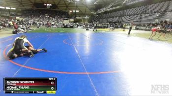 1A 138 lbs Quarterfinal - Michael Ryland, Vashon Island vs Anthony Sifuentes, Toppenish