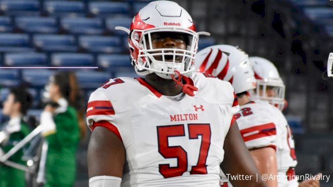 Milton's Paul Tchio Is A Big Problem For Opposing Defenses