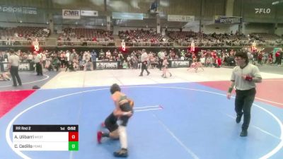 66 lbs Rr Rnd 2 - Alijah Ulibarri, West Las Vegas JR. Wrestling vs Cruz Cedillo, Pomona Elite