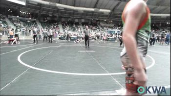 61 lbs Consi Of 8 #2 - Trent Korb, Vinita Kids Wrestling vs Maverick Bunce, Salina Wrestling Club
