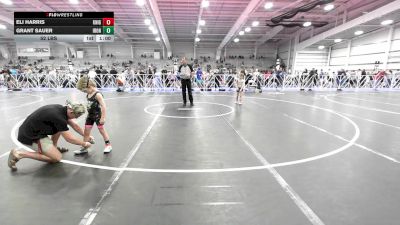 52 lbs Rr Rnd 1 - Grant Sauer, Iron Faith Wrestling vs Eli Harris, Knights Wrestling Club