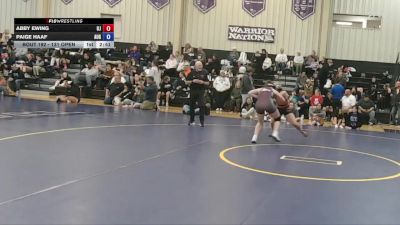 131 Open Cons. Round 2 - Paige Haaf, Augsburg University vs Abby Ewing, University Of Jamestown