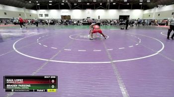 157 lbs Cons. Round 1 - Braden Parsons, Francis Howell Central vs Raul Lopez, McDonald County