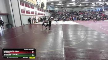 106 lbs Champ. Round 1 - Gunner Samora, Bloomfield vs Alexander Judd, Blue Ridge