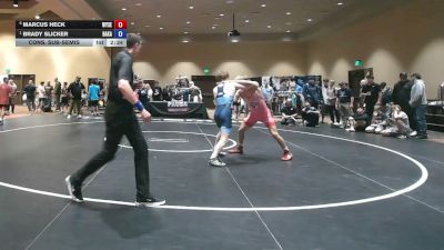 138 lbs Cons. Sub-semis - Marcus Heck, Wyoming Seminary vs Brady Slicker, Bad Karma