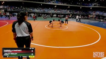 6A 120 lbs Cons. Round 2 - Gabriella Martinez, Klein Collins vs Jaelyn Skelley, Prosper