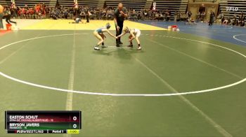 75 lbs Finals (8 Team) - Easton Schut, STMA (St. Michael/Albertville) vs Bryson Javers, Minneota