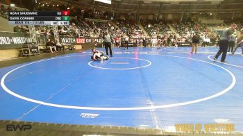 110 lbs Quarterfinal - Noah Shuemake, Viking Wrestling Club (OK) vs Davis Cornine, Sedalia Youth Wrestling Club