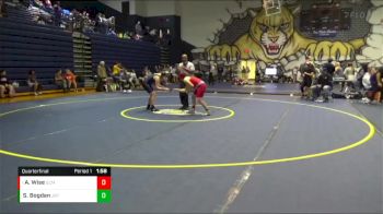 138 lbs Quarterfinal - Ava Wise, George C Marshall vs Sage Bogdan, JR Tucker