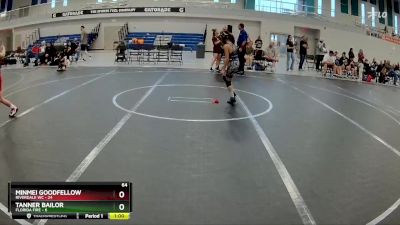 64 lbs Round 3 (6 Team) - Minmei Goodfellow, Riverdale WC vs Tanner Bailor, Florida Fire