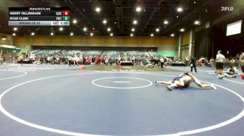 174 lbs Round Of 32 - Henry Dillingham, Clackamas vs Ryan Clink, Cal Poly