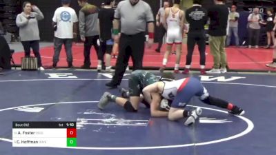 110 lbs Consi Of 8 #1 - Ace Foster, Osceola Mills, PA vs Carter Hoffman, Dover, PA