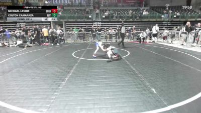 70 lbs Consi Of 4 - Michael Levine, Cordoba Trained vs Colton Camaraza, Elite NJ