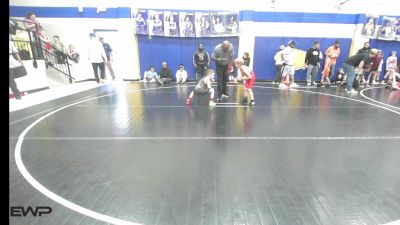 52 lbs Consolation - Cainen Sitzman, Tulsa Blue T Panthers vs Fredrick Ahrberg, Cushing Tigers
