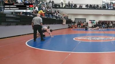 120 lbs Round 1 (16 Team) - Aiden Carroll, Temple vs Edwin Fransisco, Trion