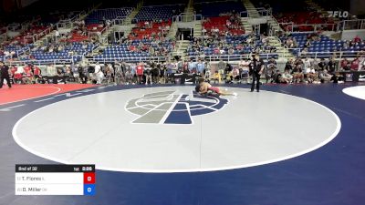 126 lbs Rnd Of 32 - Theodore Flores, IL vs Devon Miller, OK