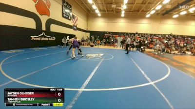 132C Round 2 - Tannen Birdsley, Thermopolis vs Jayden Olheiser, Riverton