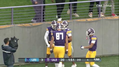 WATCH: Big Time Throw From Poffenbarger Yields Albany Score