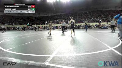 120 lbs Round Of 16 - Bowen Pearson, Scrap Yard Training vs Darren Lane, Noble Takedown Club