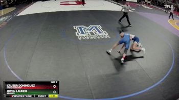 Semifinal - Cruzer Dominguez, Creighton Prep vs Owen Launer, Kearney