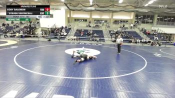 157 lbs Cons. Round 3 - Steven Ventricelli, Oswego State vs Cody Salomon, Pennsylvania College Of Technology