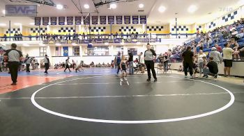 46 lbs Round Of 16 - Layla Waldeck, Pryor Tigers vs Jaxon Ditmore, Dark Cloud Wrestling Club