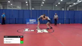 195 lbs Final - Luke Rasmussen, SD vs Michael Bartush, CT