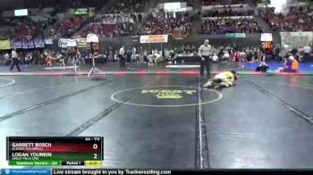 Cons. Semi - Garrett Bosch, Glacier (Kalispell) vs Logan Younkin, Great Falls Cmr