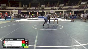 165 Elite Varsity Cons. Round 4 - Elijah Thomas, Escambia County vs Harris Treuting, Jesuit